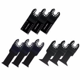 Quick Release 9 Piece Universal Bi-Metal Blade Trilogy 70217331