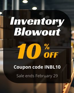 Inventory Blowout 10% Off Storewide | Use coupon code INBL10 at checkout | sale expires February 29